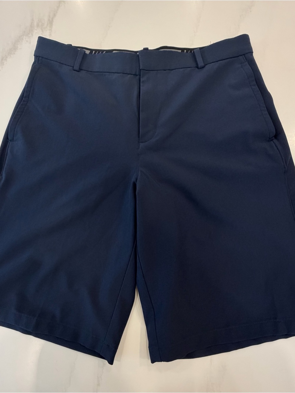 Nike Men's Dark Navy Flat Front Golf Shorts